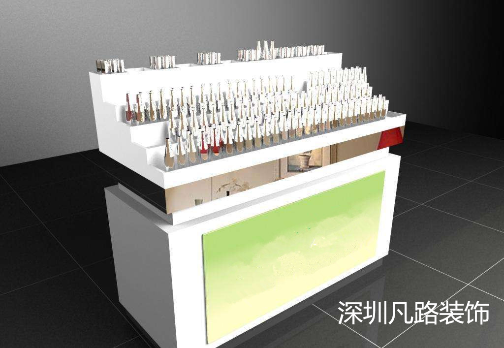 凡路商業(yè)展柜以及品牌化妝品展示柜制作流程！