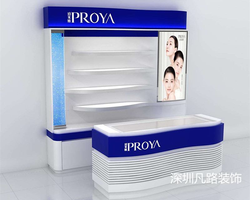 淺談化妝品展柜對(duì)公司品牌的影響