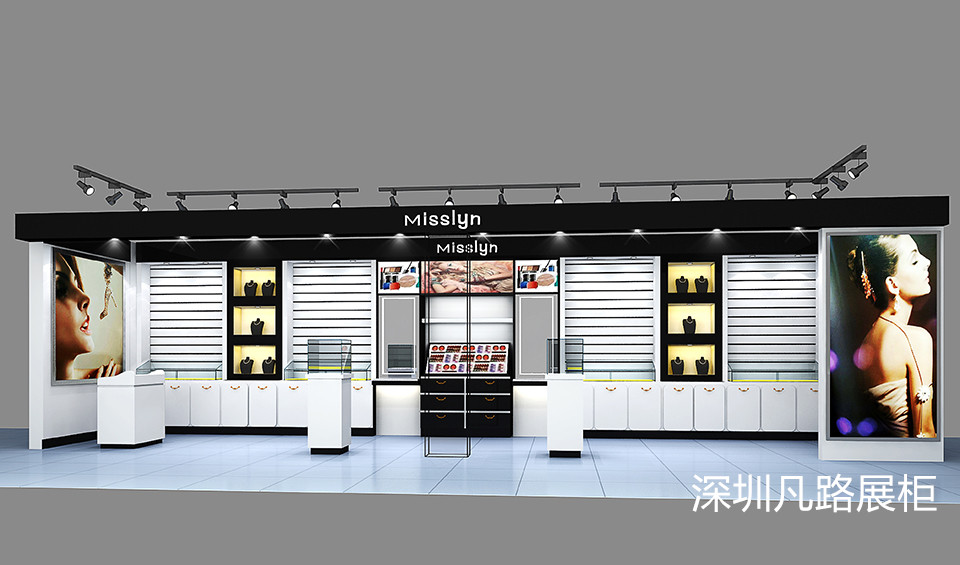 2019最流行的化妝品展示柜風(fēng)格