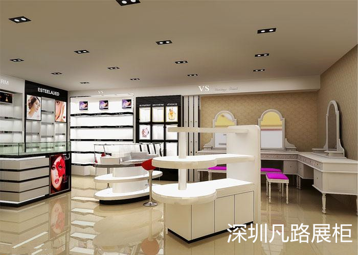 化妝品展柜怎樣設(shè)計才能吸引消費(fèi)者眼光