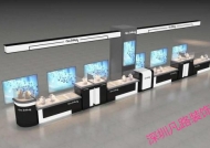 深圳展柜廠制作精品化妝品展示柜臺(tái)