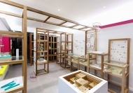 高低大小不一的展柜在店鋪里有什么作用？