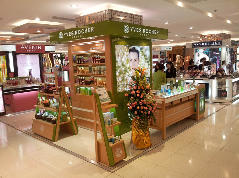 天津萬達(dá)購物化妝品店客戶