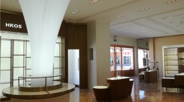 香港威瑪仕東莞化品點(diǎn)柜臺設(shè)計效果圖