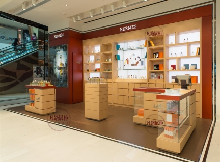 化妝品品牌連鎖店展示柜臺(tái)設(shè)計(jì)效果圖