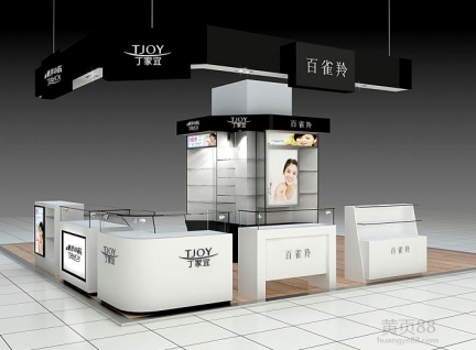 定制百雀羚化妝品柜臺需要多少錢？
