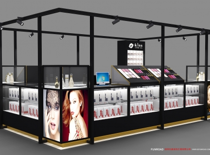 澳大利亞KISS化妝品展示柜