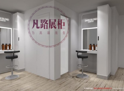 香港capillus美容沙龍展示柜設(shè)計(jì)制作