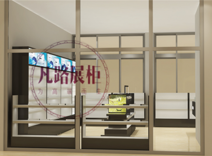 安哥拉化妝品展示柜效果圖