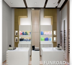 凡路商業(yè)高端眼鏡店展示柜臺效果圖