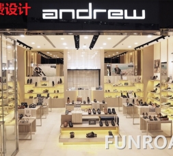 奢飾品名牌鞋子包包定制款品牌店展柜陳列設計案例