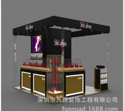 化妝品展廳設(shè)計(jì)-3d效果圖