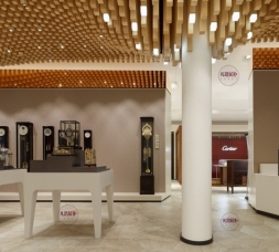 高檔木質(zhì)烤漆手表展柜