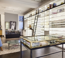 眼鏡店不銹鋼展柜效果圖