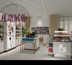 阜陽雪莉化妝品店展廳效果圖