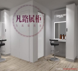 香港capillus美容沙龍展示柜設(shè)計(jì)制作