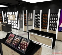 Judy剛果化妝品店展架、展柜定制項(xiàng)目